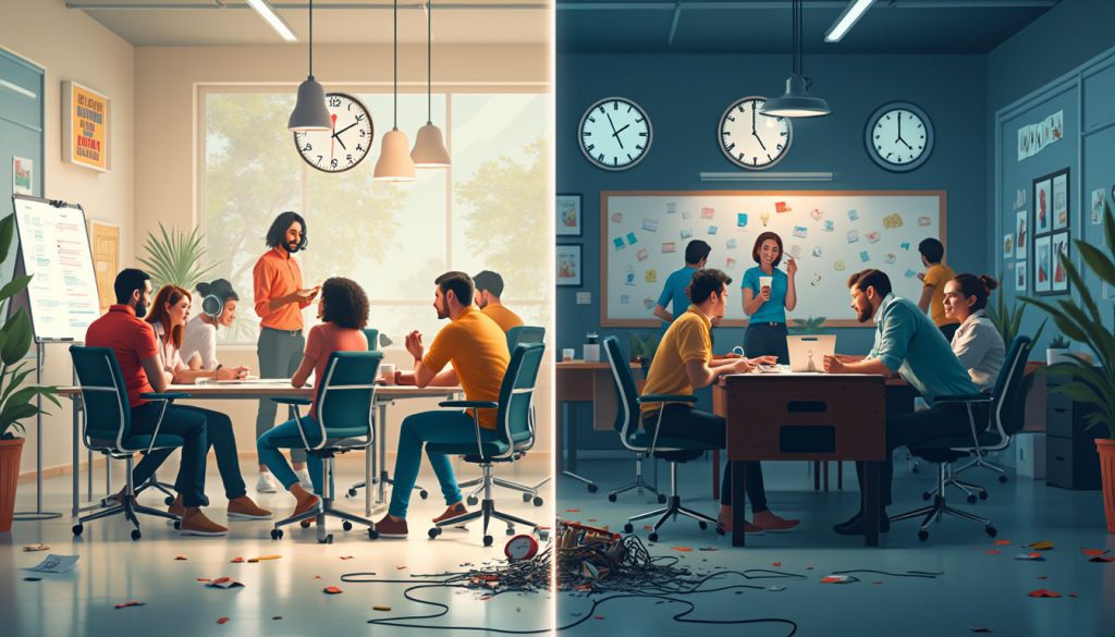 découvrez les avantages et inconvénients du travail en 3x8 dans notre article. apprenez comment ce système de rotation influence la vie professionnelle et personnelle, ainsi que ses impacts sur la productivité et la santé des employés.